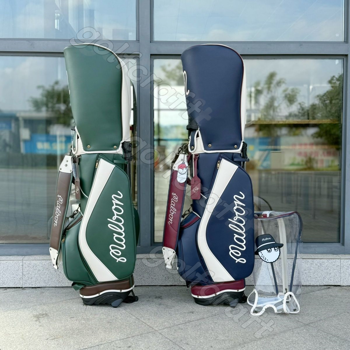 Golf Bag Stand Designer Bag Malbns Unisex Male And Female Equipment Waterproof Lightweight Shoulder Standard Large Capacity Spot Goods Sports Bag Clubzen Club_N