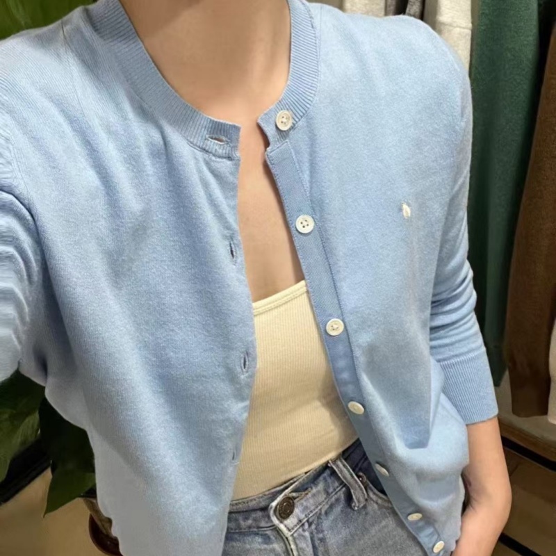 Designer polo sweater women sweaters Mens pull cardigan Polos knit cardigans Shirts Long Sleeves Woman Classic Sweatshirt Tops Embroidery Shirt S-L