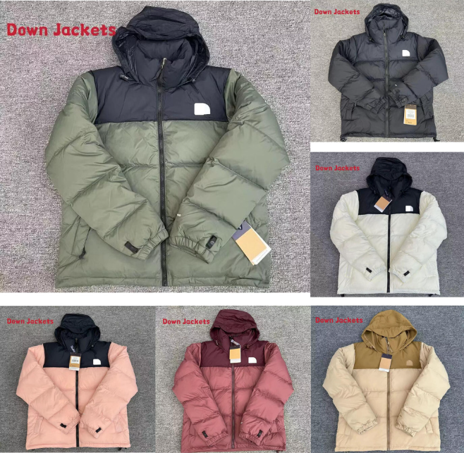 Northfacepufferjacket Designer Mens Down Jackets Coats North Puffer Jackets Unisex Long Sleeve Zipper 700 FillDown Stowable Hood WaterRepellent Finish NF