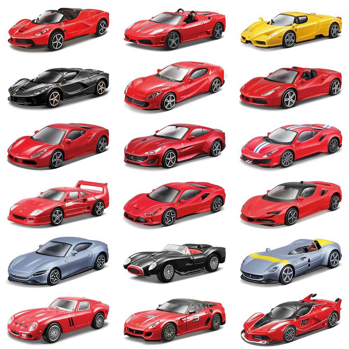Burgo 1 43 Ferrari 488 F40 599 250 458 F12 Portofino 812 Roma SP1 SF90 F8 246 Enzo Static Simulation Diecast Alloy Model Car Z250402
