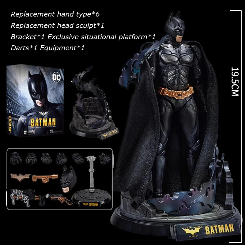 Fondjoy DC Comics Batman Deluxe Edition 1/9 Action Figure Wholesale - Collectible Model Kit with Display Base, Bulk Stock for Retailers