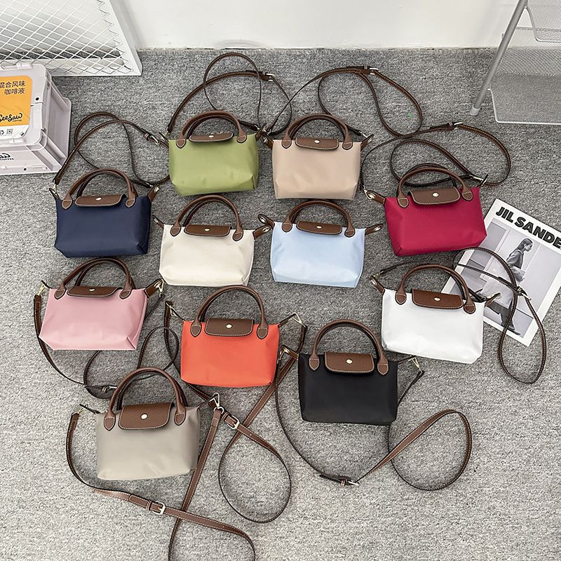 Longly Champness Longlys Nylon Designer Luxury Sac Luxe Bolsa De Lujo Makeup Classic Dumpling Tote Bag Shoulder Womens With Tag