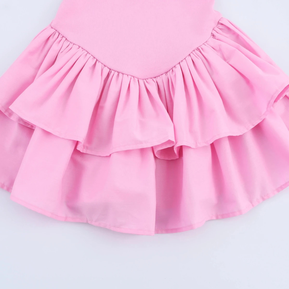 ZBZA Womens Ombination Halter Dress Vneck Sleeveless Back Cross with Ruffles Mini Skiing SpringSummer Fashionable Short Skirt 250402m