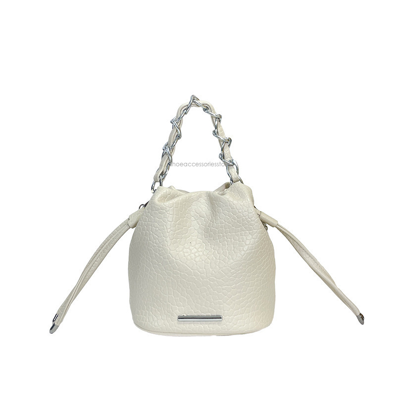 New Free Shipping Designer Bag Chain Bucket Hand-held Shoulder For Women's Summer 2025 New Niche Design, High-end And Versatile Commuting Crossbo