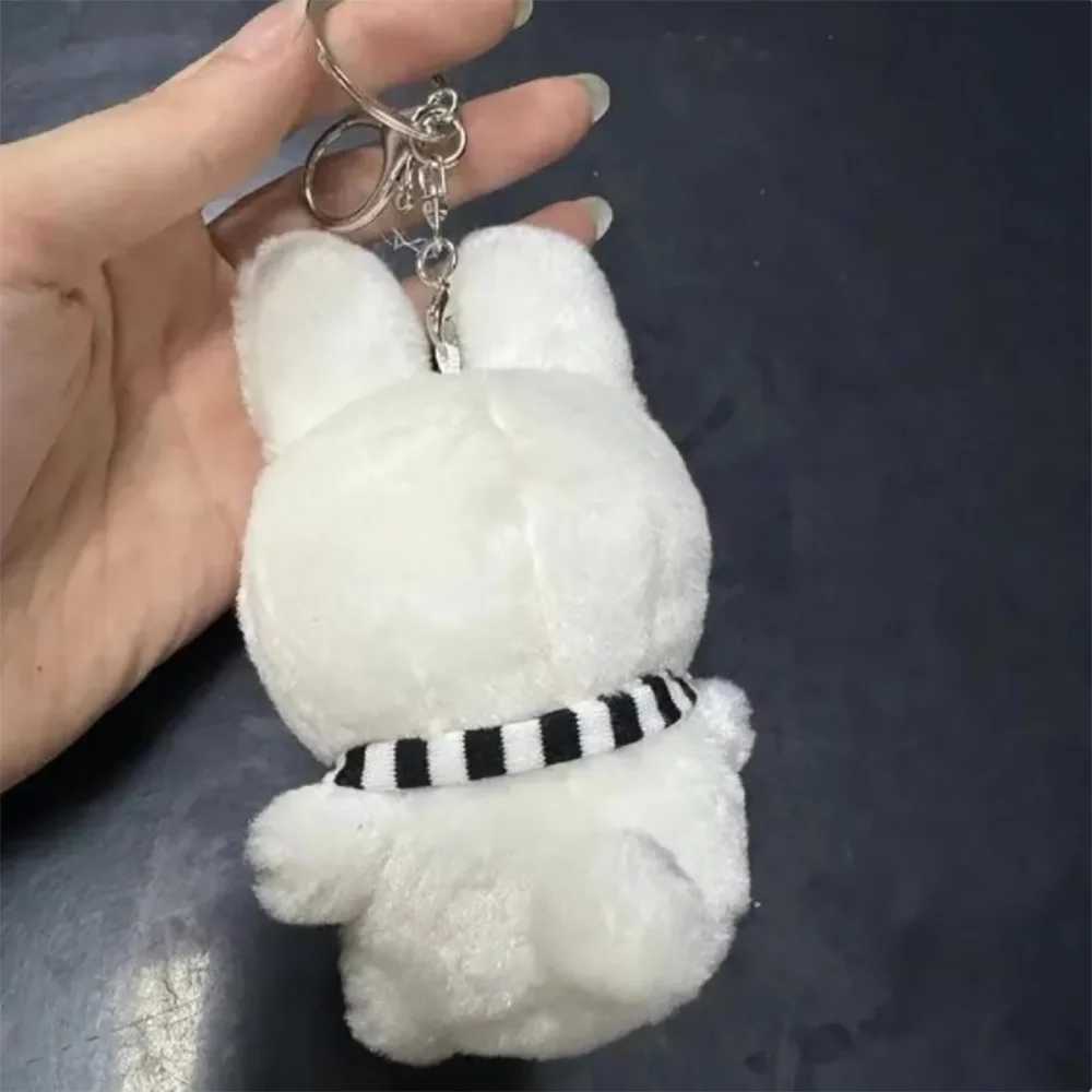 Kawaii Miffys Doll Keychain Cartoon Bag Pendant Anime Character Toy Keyring Accessories Cute Decoration Childrens Birthday Gift W250402