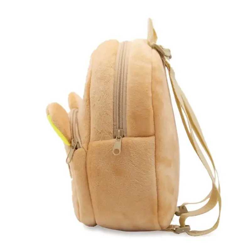 1-3 years of anime role-playing Rilakkuma cartoon bear plush backpack school bag 23.5CM * 21CM * 10CM X250402