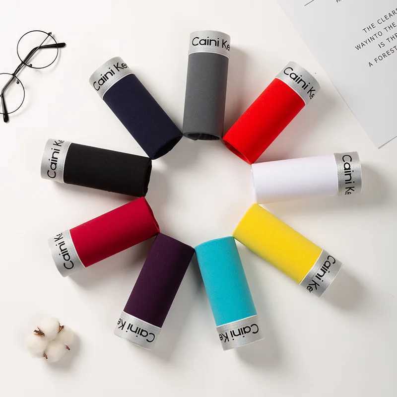 luxery 5PcsMens Shorts Brand Underwear Fashion Trend Sexy Boxer Breathable Soft Boxers Men Classic Black Solid Color Underwear Men designer C251101