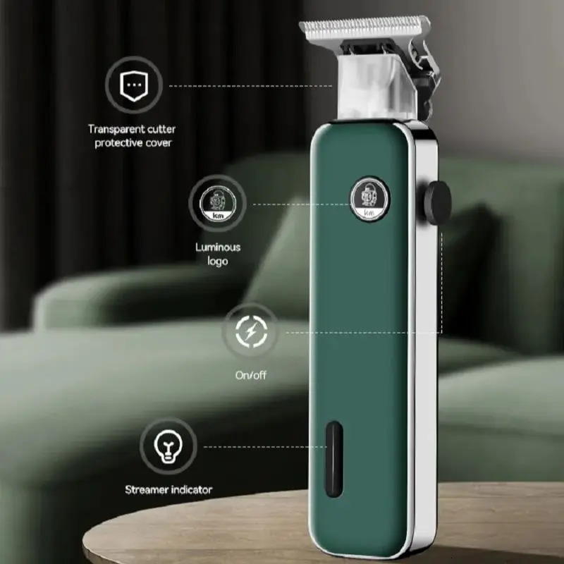 Rechargeable Hair Clippers Tondeuse Kemei Km5098 Usb Mini Professional Beard Trimmer And Hair Clipper For Men 251030