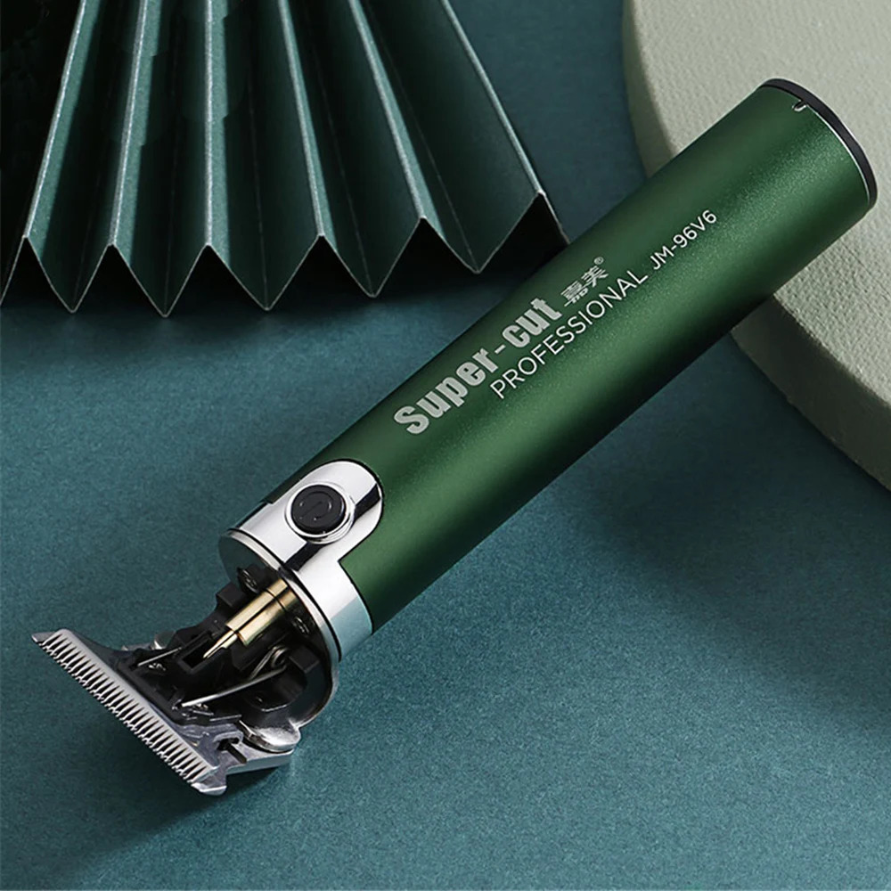 Professional USB Rechargeable Hair Clipper Electric Hair Trimmer Beard Shaving Machine 0mm Men Barber Haircut Tool 18650 Lithium 251030