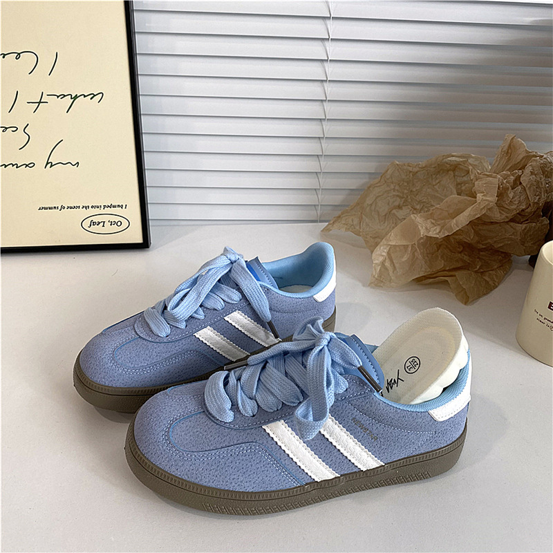 designer shoes 2025 Hong Kong style retro niche women's German training shoes trendy versatile breathable casual sneakers