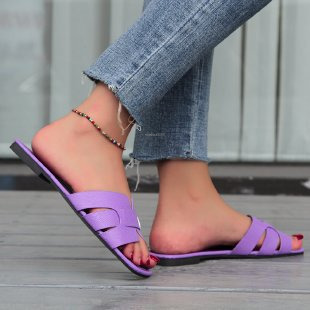 New Designer Sandals With Free Shipping Large Size New 15 Colors Flat Bottomed Square Toe Leather Patchwork Slippers Women's Sandals