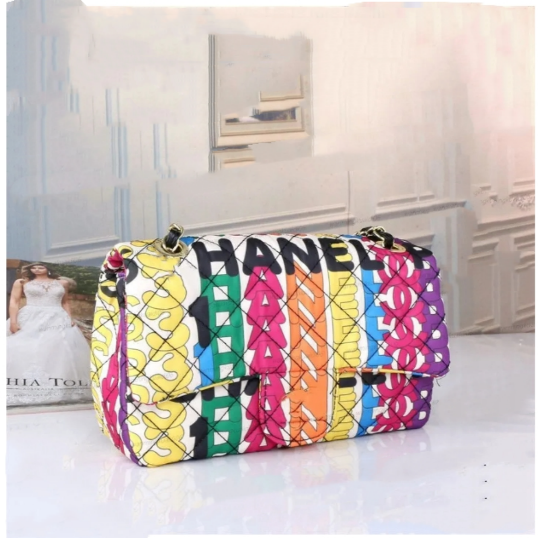 designer Bags Sacoche uries Designer Women Custom Brand Handbag Leather Gold Chain Crossbody Black White Pink Cattle Shoulder tote bag B06