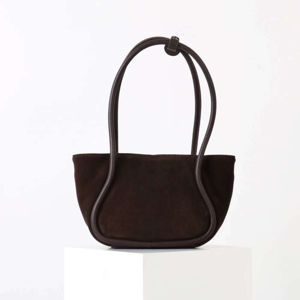 Luxury Bag Designer's New Matte Melard Tote Exquisite Niche One Shoulder Casual Cross Body Bag Trendy Beach Bag