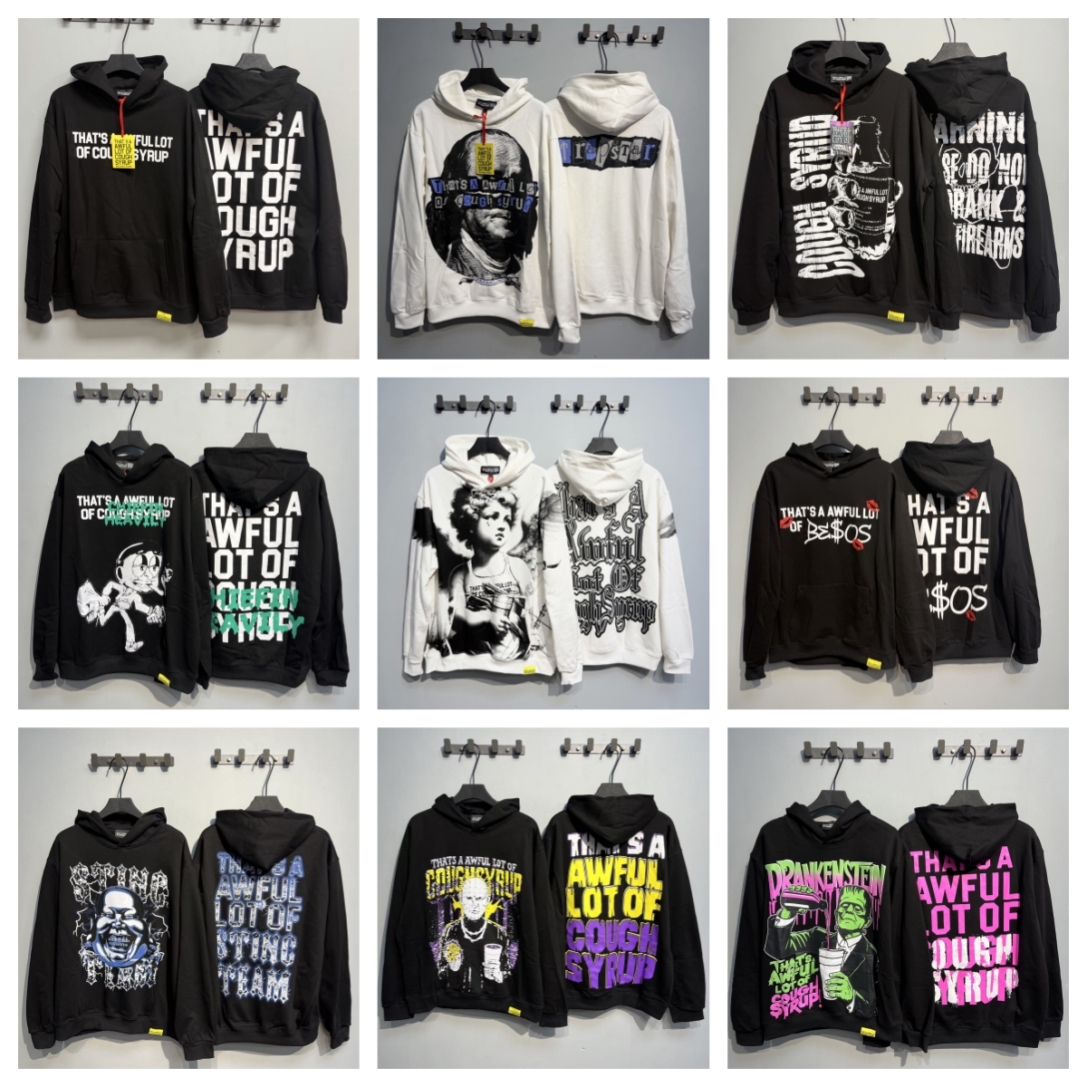 thats a awful lot of caugh syrup hoodie designer men caugh syrup hoodie, high-quality letter print hoodie, new autumn and winter style, pure cotton DY0821