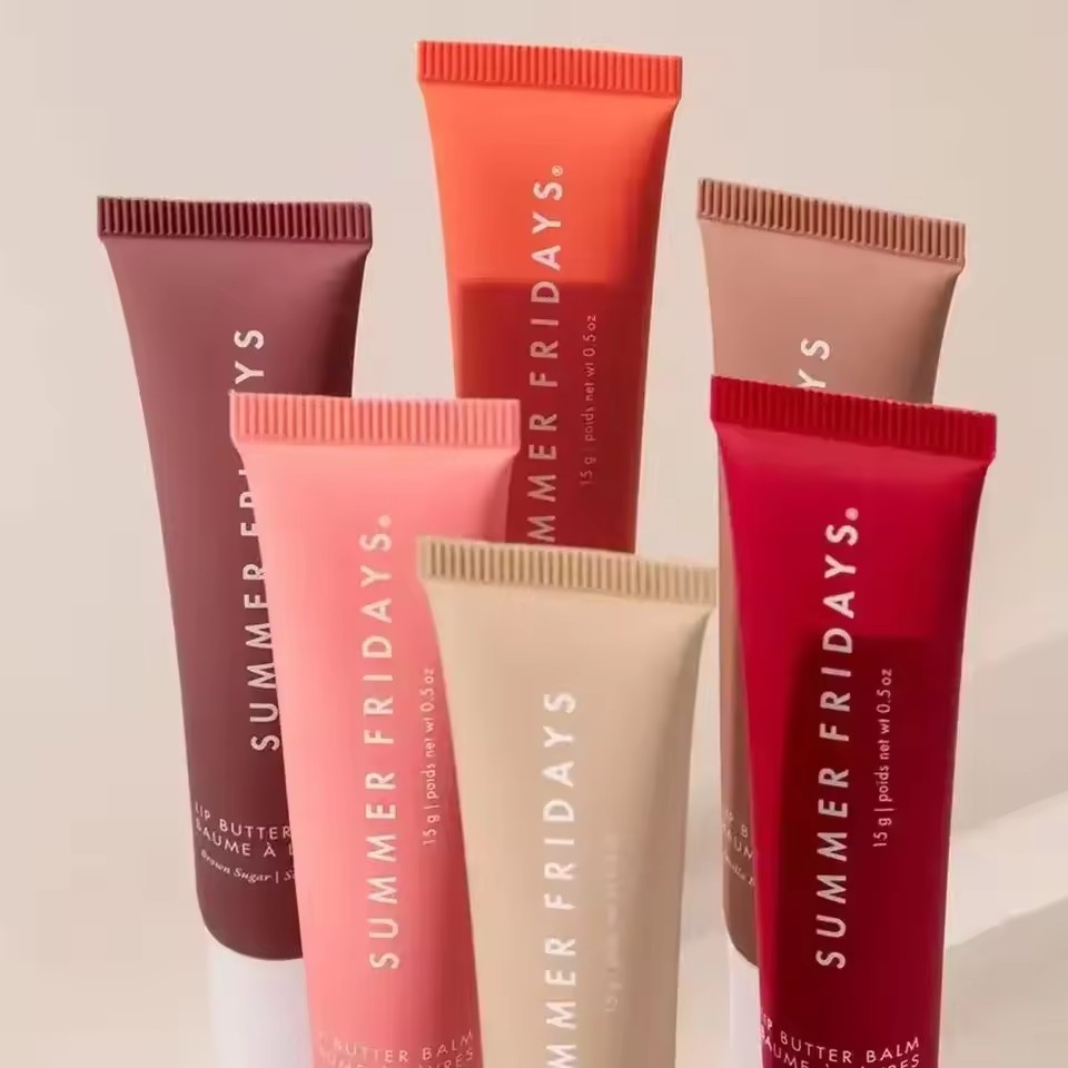 Summer Fridays Lip Balm Moisturizing Mirror Lip Gloss Lip Vanilla Mint Iced Coffee Cake Lipstick Transparent Lip Oil Makeup