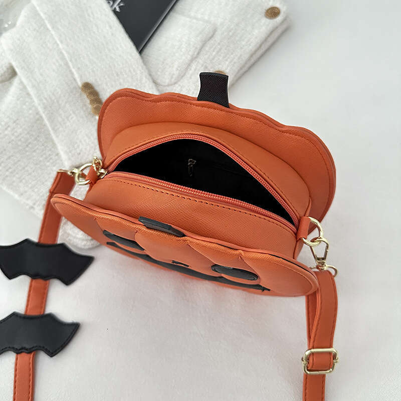 2025 new halloween fun pumpkin fashion versatile single cross shoulder exquisite womens bag premium