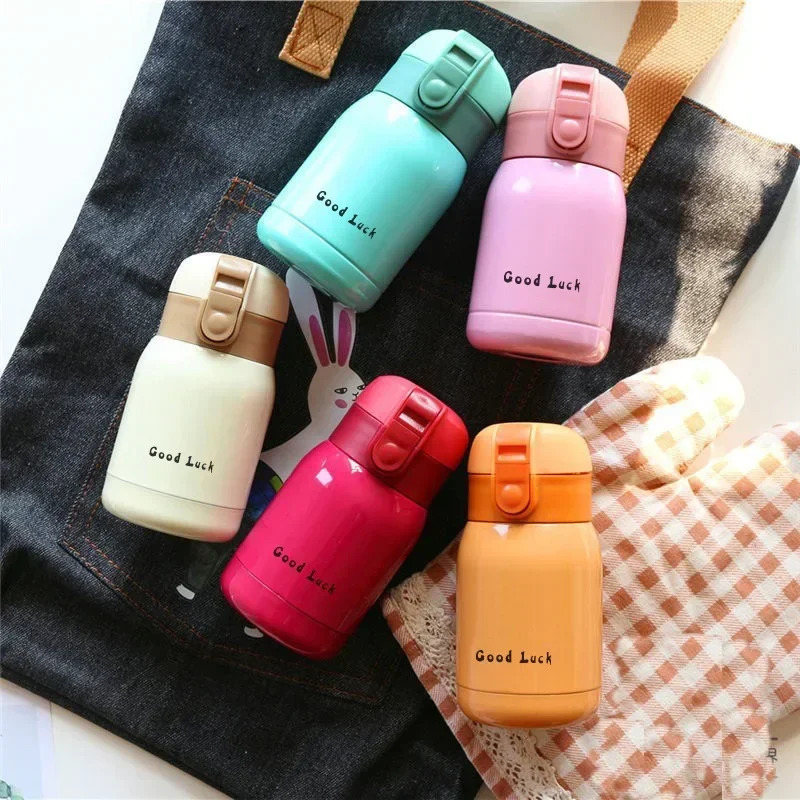 Mini cup 200ml360ml pocket stainless steel coffee vacuum flame insulated water bottle childrens gift 250321