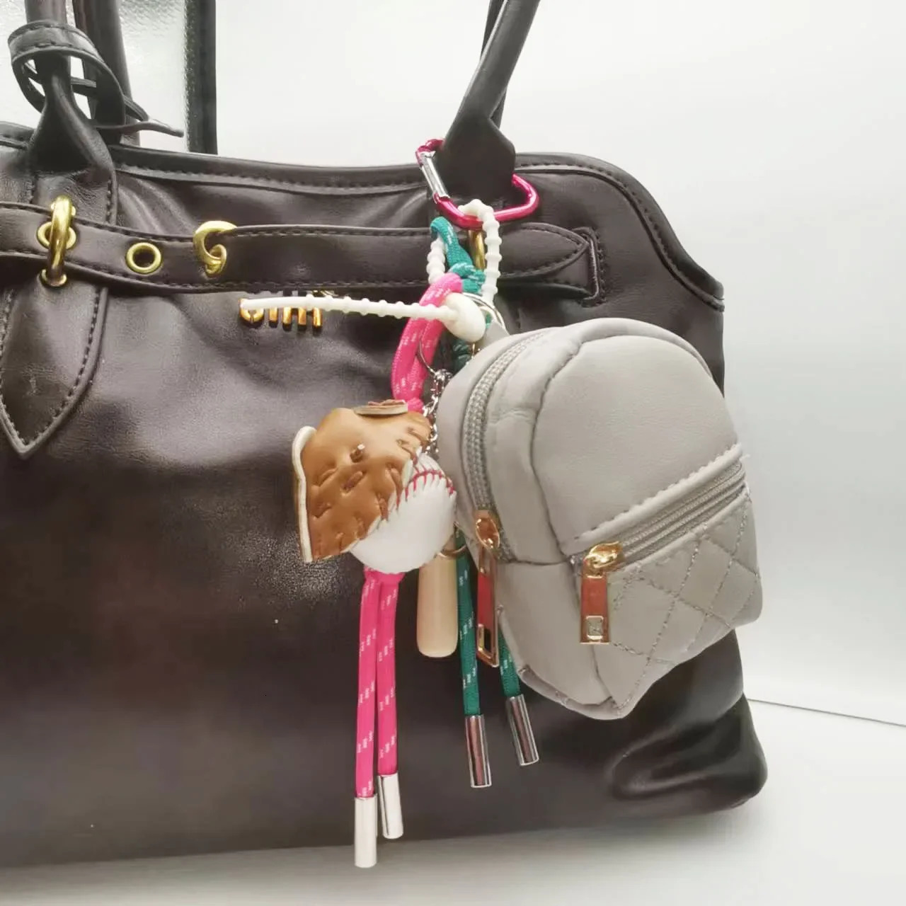 Ita Bag Accessories Bag Charms Wallet Pendant for Bag Women Handbag Purse Keychain Man Backpack Decoration Chain 251030