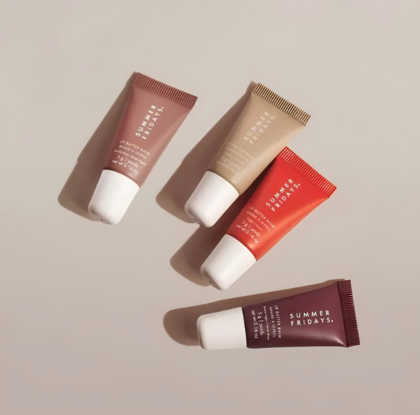 Mini Lip Butter Balm Set Moisturizing Lip Gloss smoothing lip lines lasting nourishment women daily natural soft lip gloss makeup