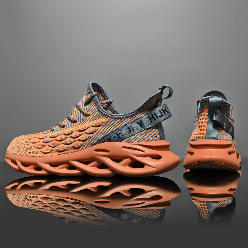 Men's Running 2025 New Design Super Cool Blade Pattern Sneakers Outdoor Breathable Comfortable Sports Trainers Platform Shoes Free Shipping plus 
