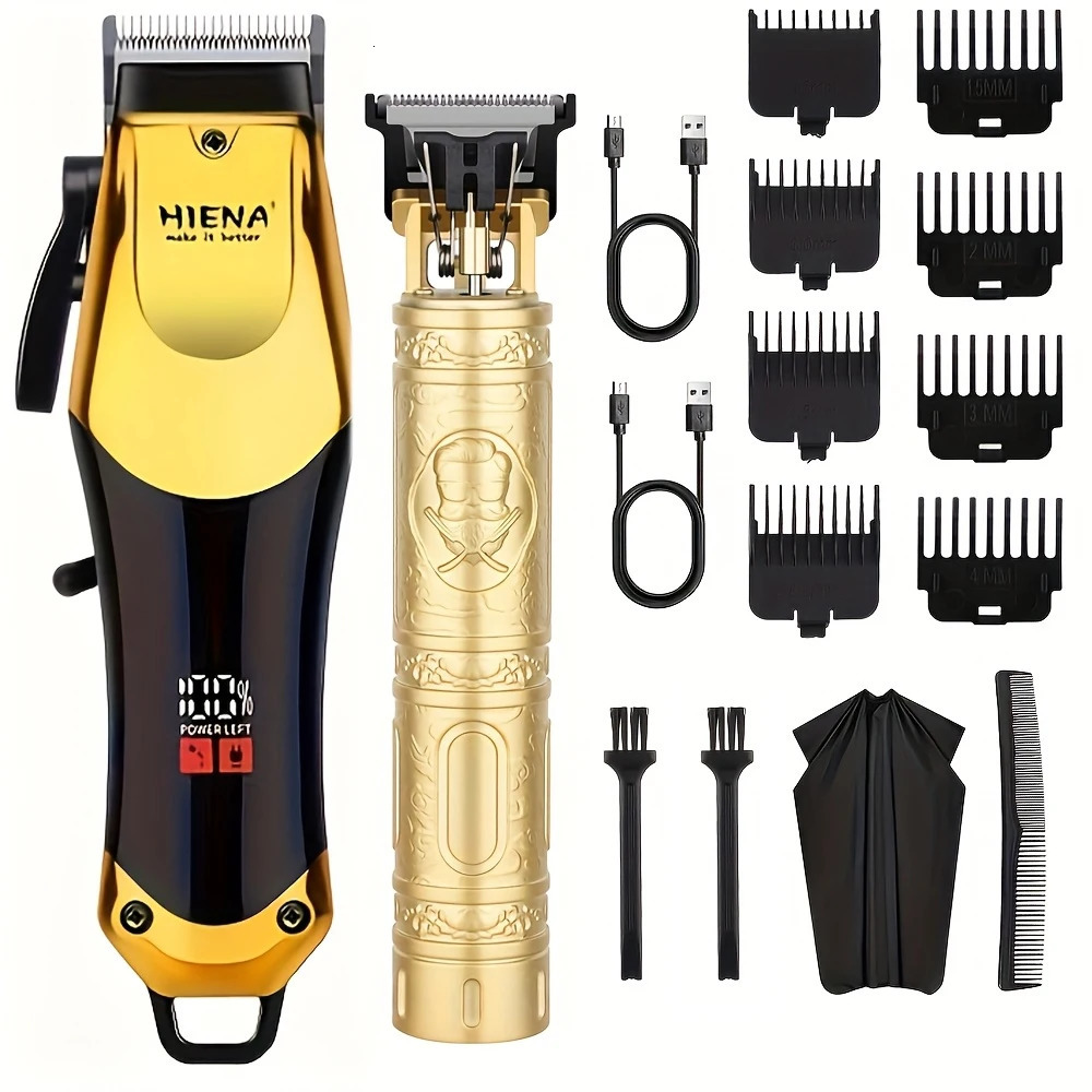 Hair cutting machine professional beard shaving machine hair clippers trimmer electric razor Shaver for man 3 set gift 251030