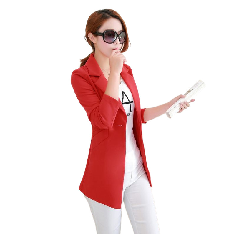 H331Stylish Women's Student Blazer Elegant Casual Wear for Spring/Autumn Seasons