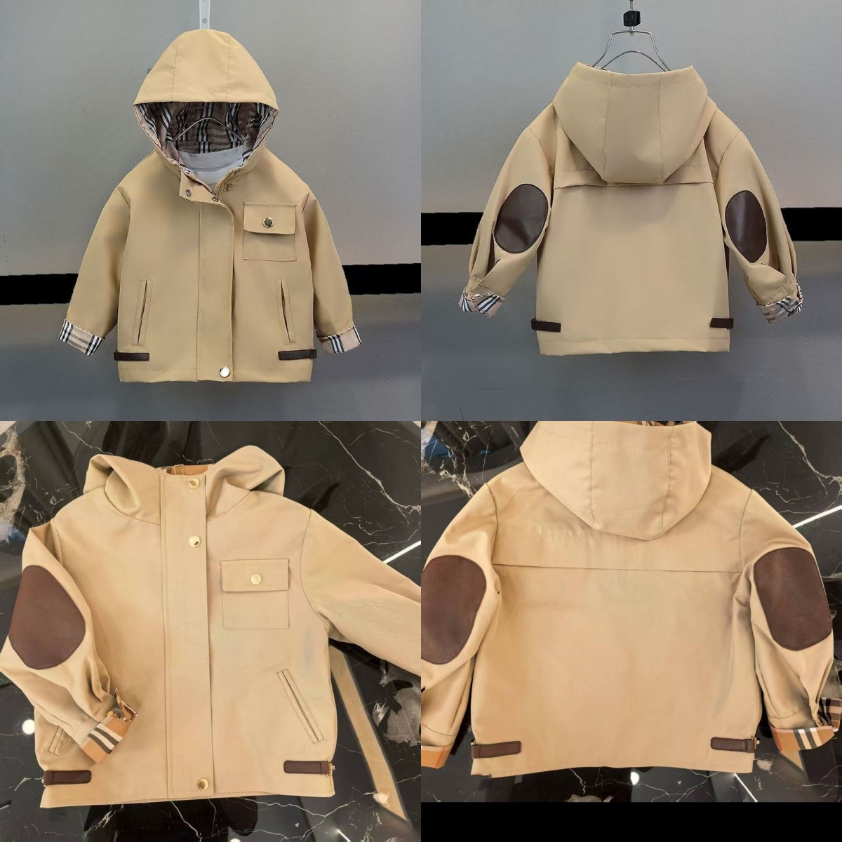 Toddler Tench Coats Designer Baby Coat Warm Drop Dhsyt Khaki Plaid Kids Jacket Boys Girls Luxury Coat