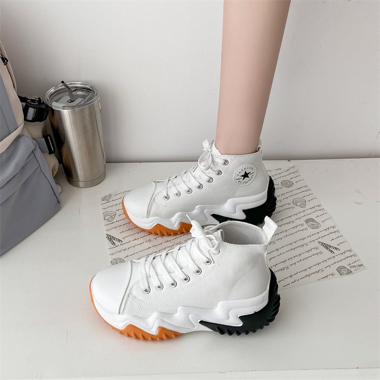 free shipping designer casual shoes women trainers canvas black white indoor outdoor sports runner running shoe trainer sneakers 2025