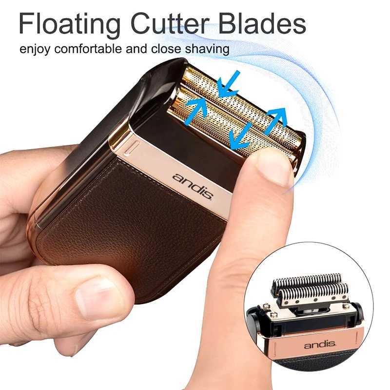 ANDIS compact charging lithium-ion shaver kit foil professional electric shaver suitable for mens C-type USB charging Z250402