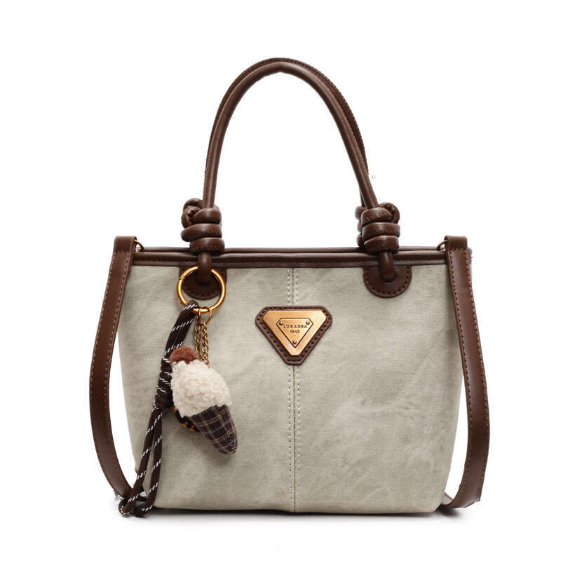 Trendy Versatile Handheld Bucket 2025 New Fashion Casual Shoulder High-end Commuter Crossbody Bag for Women