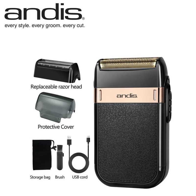 ANDIS compact charging lithium-ion shaver kit foil professional electric shaver suitable for mens C-type USB charging Z250402