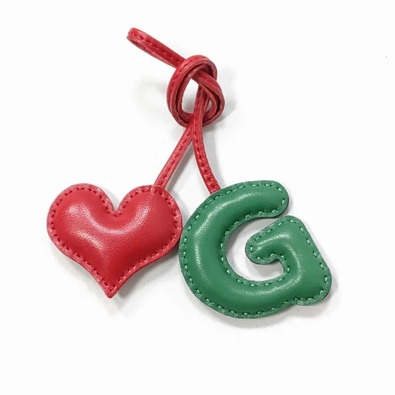 Q U K L Z V With Love Bag Pendant For Bag Charm Sheepskin Letter Love Pendant Car Highend Keychain Accessory 251030
