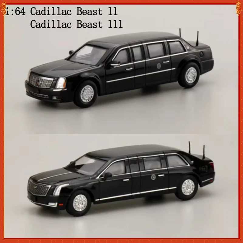 596 1 64 presidential Cardi extended alloy silation car model set display decoration toys gifts Free shipping