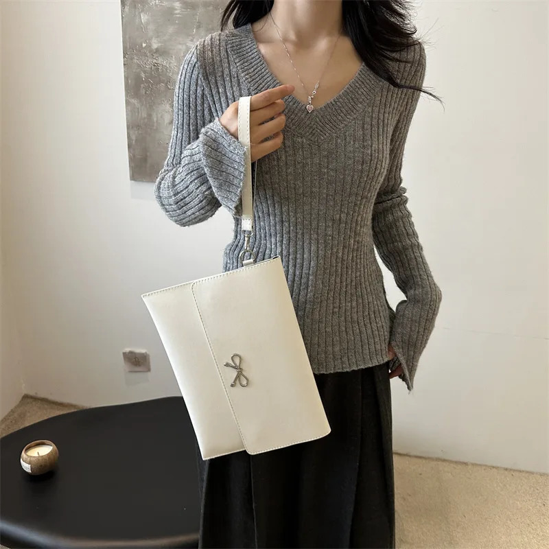 y Womens Clutch Bag Elegant Commute Purse Stylish Wallet Phone Holder Spacious Organizer for Daily Essentials 251030