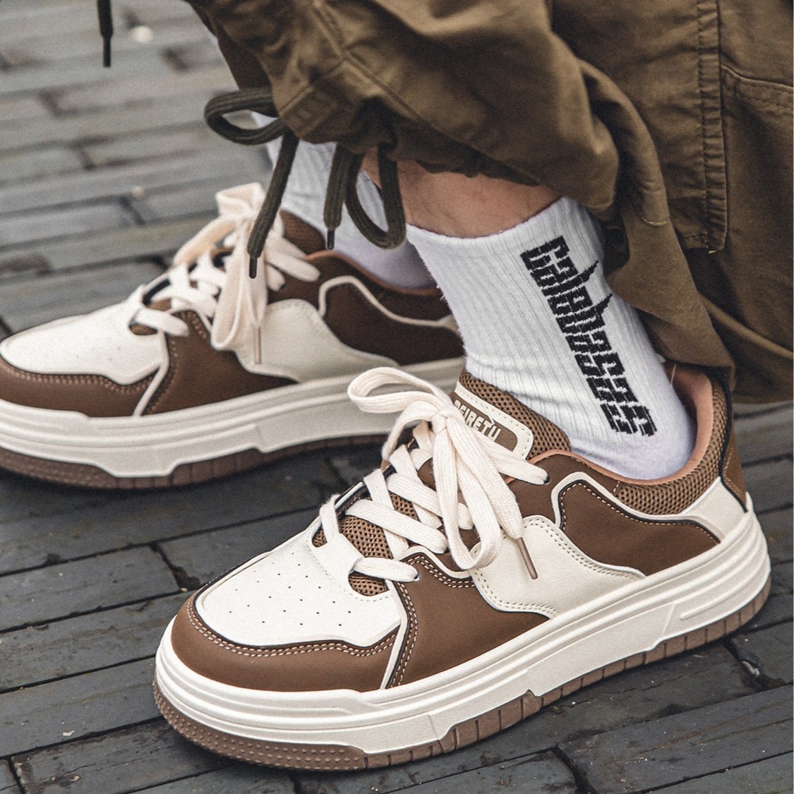 Minimalist Style Mens Shoes 2025 Spring Summer New Trendy Casual Unisex Sneakers Platform Sports Shoes For Men free shipping