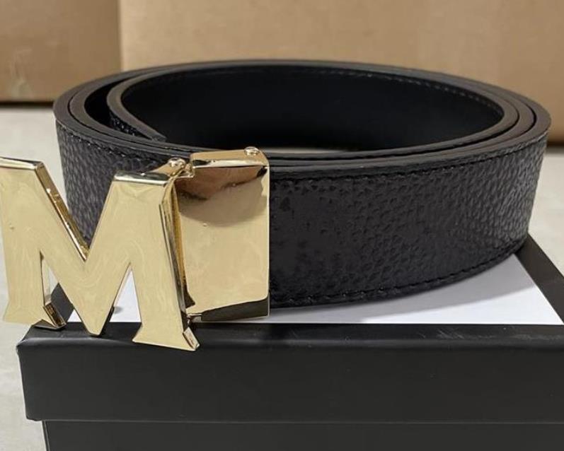 Initiales Silver Buckle Reversible Belt 33mm Belts for women designer Mens men luxury Leather Womens Brown Monogram Damier Azur Blue White Damier Grap 05gE#