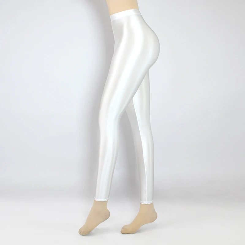 XCKNY Glossiness Series Pants High Waist Sports Fitness Shiny Yoga Tight Long Legs Elasticity Glossy 250402m