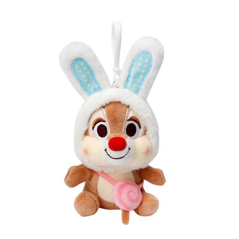 Disney Miniso Lilo Sewing Alien Loso Sullivan Chip Dell Role Playing Keychain Doll Plush Doll Childrens Christmas Gift Accessories Y250402