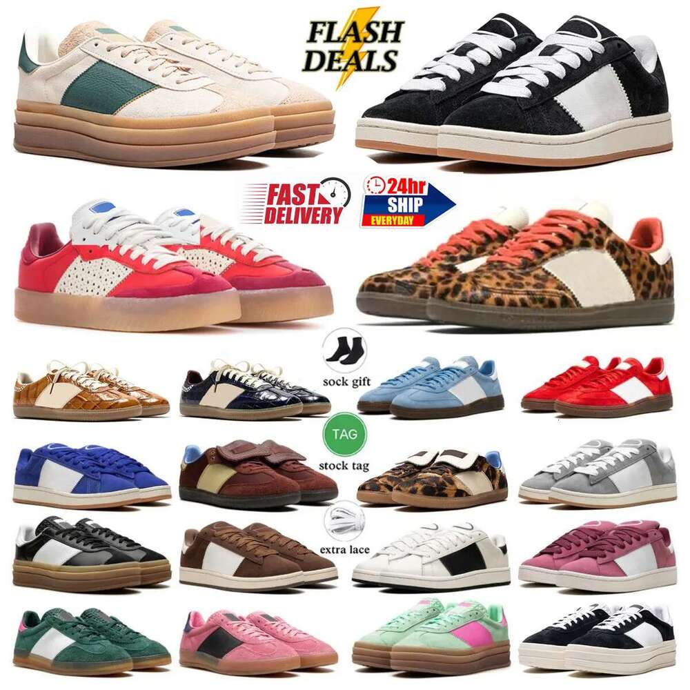 Handball 00s Designer Originals Vegan Platform Shoes men women designer OG Casual Shoe Black White Gum Pink Veet mens outdoor sneakers sports trainers Size 36-45