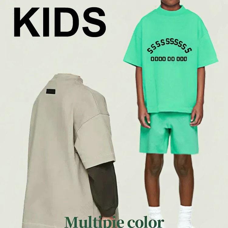 Kids Clothes Designers Boys Girls Sets Top Shorts 2PCS Soft Summer Children Baby Cloths T-shirt Shorts Toddler Suit