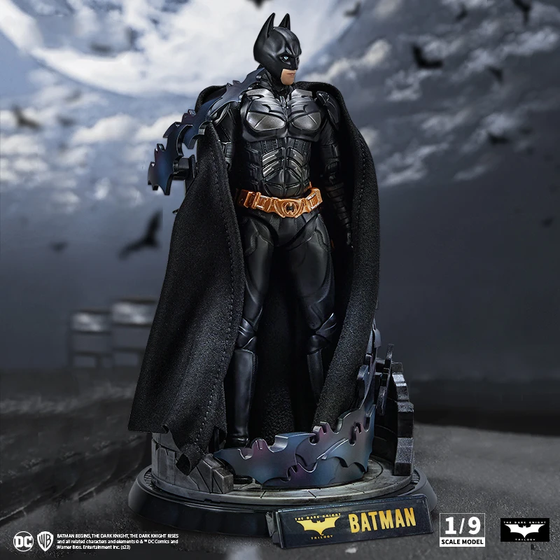 Fondjoy DC Comics Batman Deluxe Edition 1/9 Action Figure Wholesale - Collectible Model Kit with Display Base, Bulk Stock for Retailers