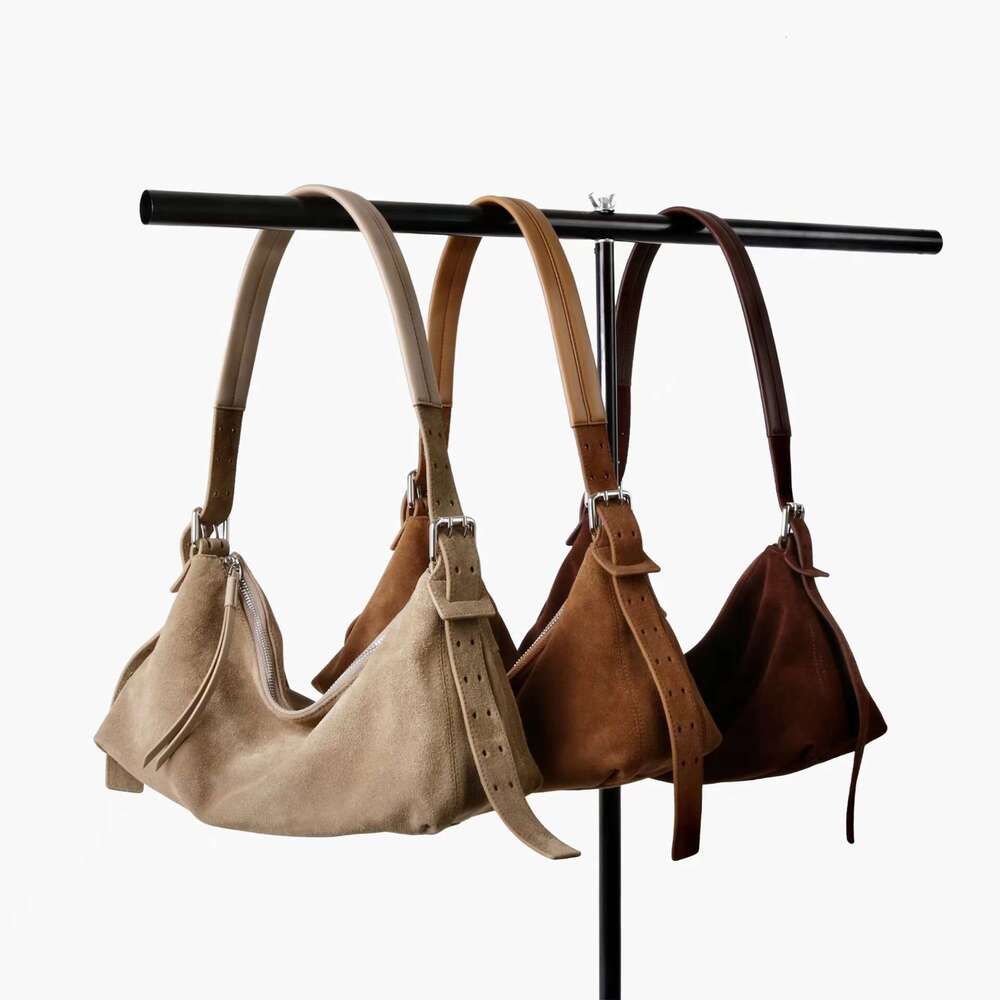 Luxury Bag Designer New Upgraded Version Matte Casual Niche Design High End Leather Underarm Single Shoulder Crossbody Bag