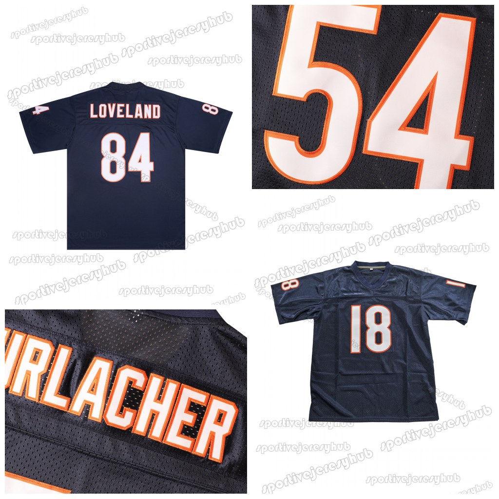 18 Caleb Williams 2025 Navy Football Jersey Payton Urlacher Loveland Odunze Moore Bagent Singletary Kmet Hester McMichael Ditka McMahon Monangai Custo