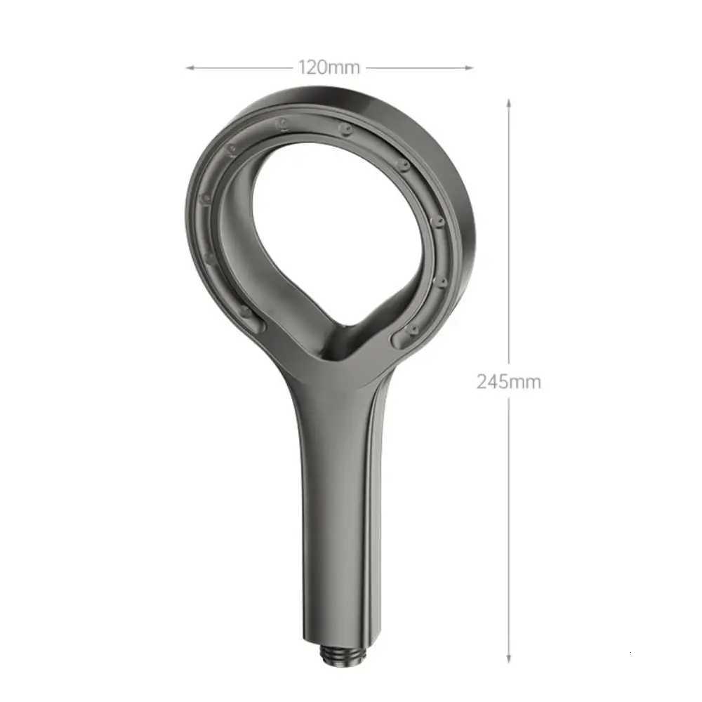 Handheld Spray Shower Spa High Pressure Shower Single Mode Hollow Shower Nozzle Household Bathro Faucet Accessories Y251103
