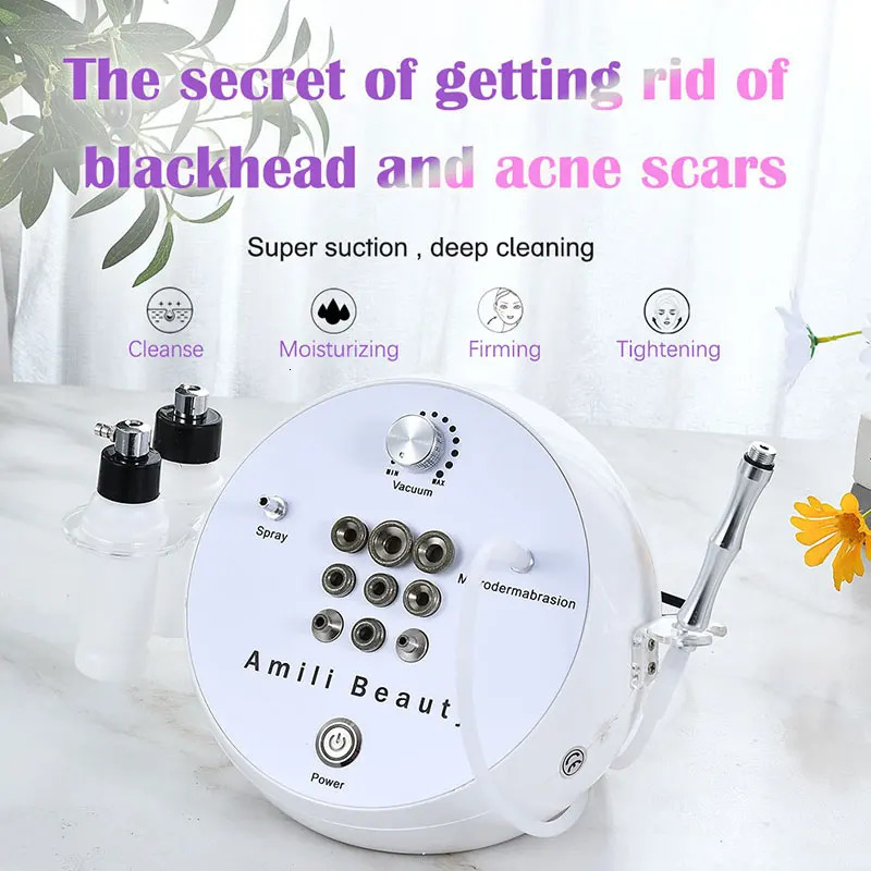 Diamond Microdermabrasion Machine Power Professional Dermabrasion Home Use Facial Skin Care Equipment 251030