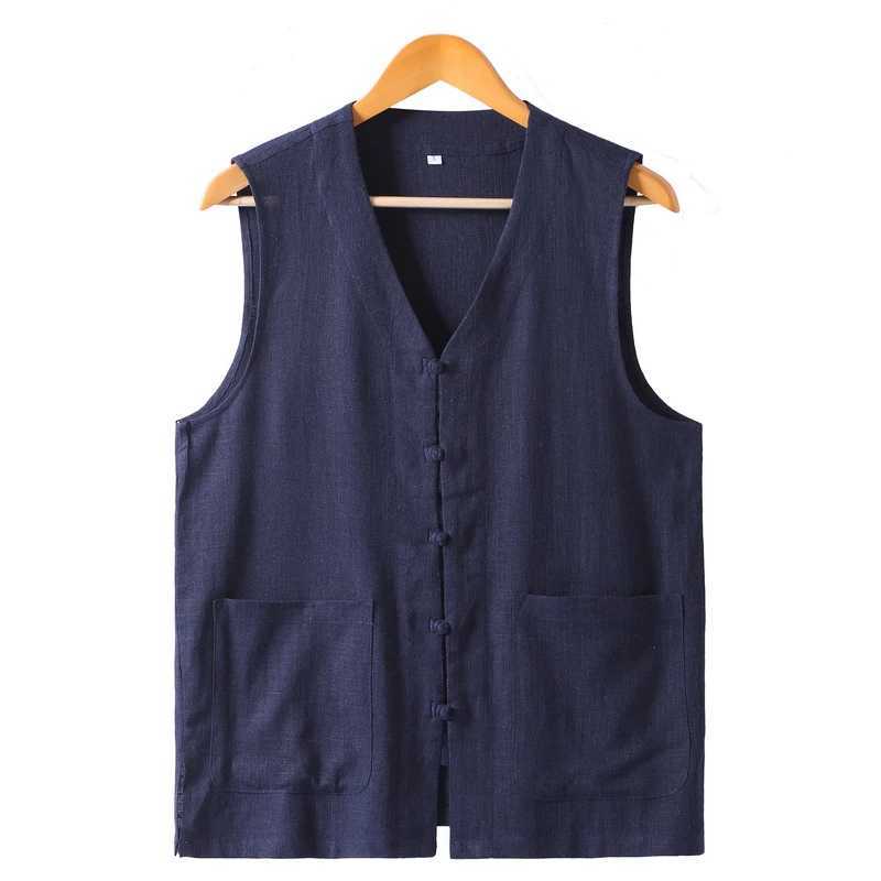 Mens Vest Dress Linen Waistcoat Jacket Male Formal Gilet For Mens Jeans Summer Casual Business Victorian Clothing X250403