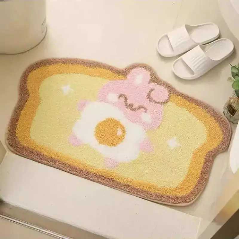 VIKAMA Bath Mat Super Absorbent Non-Slip Rug for Bathroom Door Quick Dry Floor Mat for Shower Room Bedroom Home Decor C251103