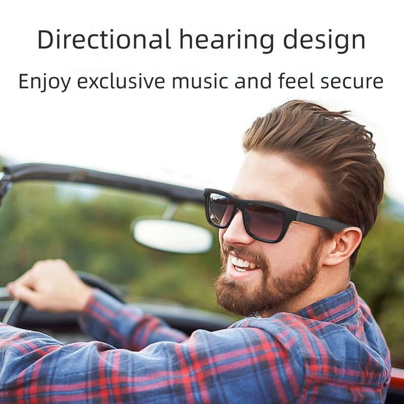 Famous Brand New Smart E Sunglasses Black Technology Call And Music Bluetooth Audio Glasses