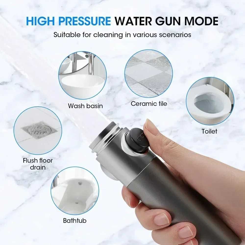 High Pressure Shower Raindrop Faucet 3 Mode Adjustable Spray Filtration System with Massage B for Spa Experience Y251103
