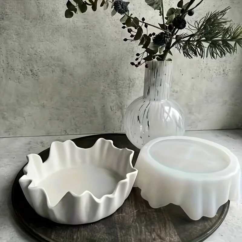 Large Silicone Succent Pot Mold Irregar Shape for DIY Resin Plaster Concrete Cement Ca Y251025